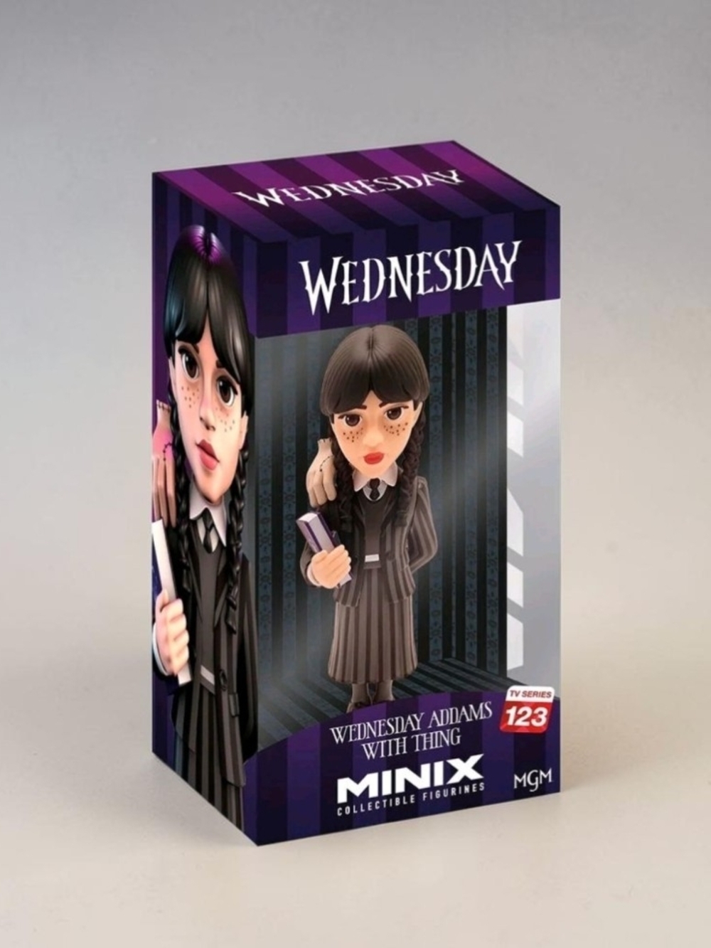 Minix Wednesday Addams with Thing Collectible Figurines TV Series #123
